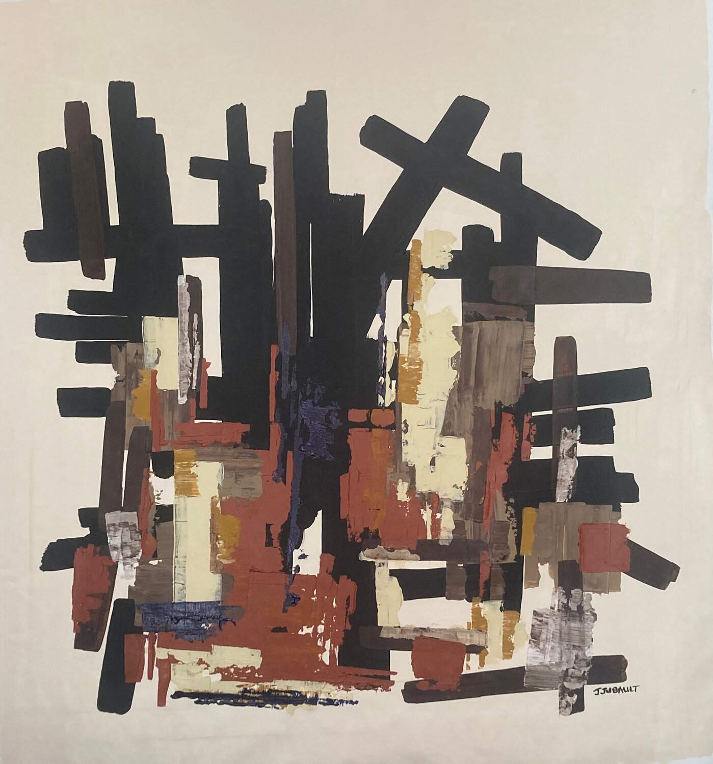 Darkness memories - 4 Julien Jubault Original painting for sale