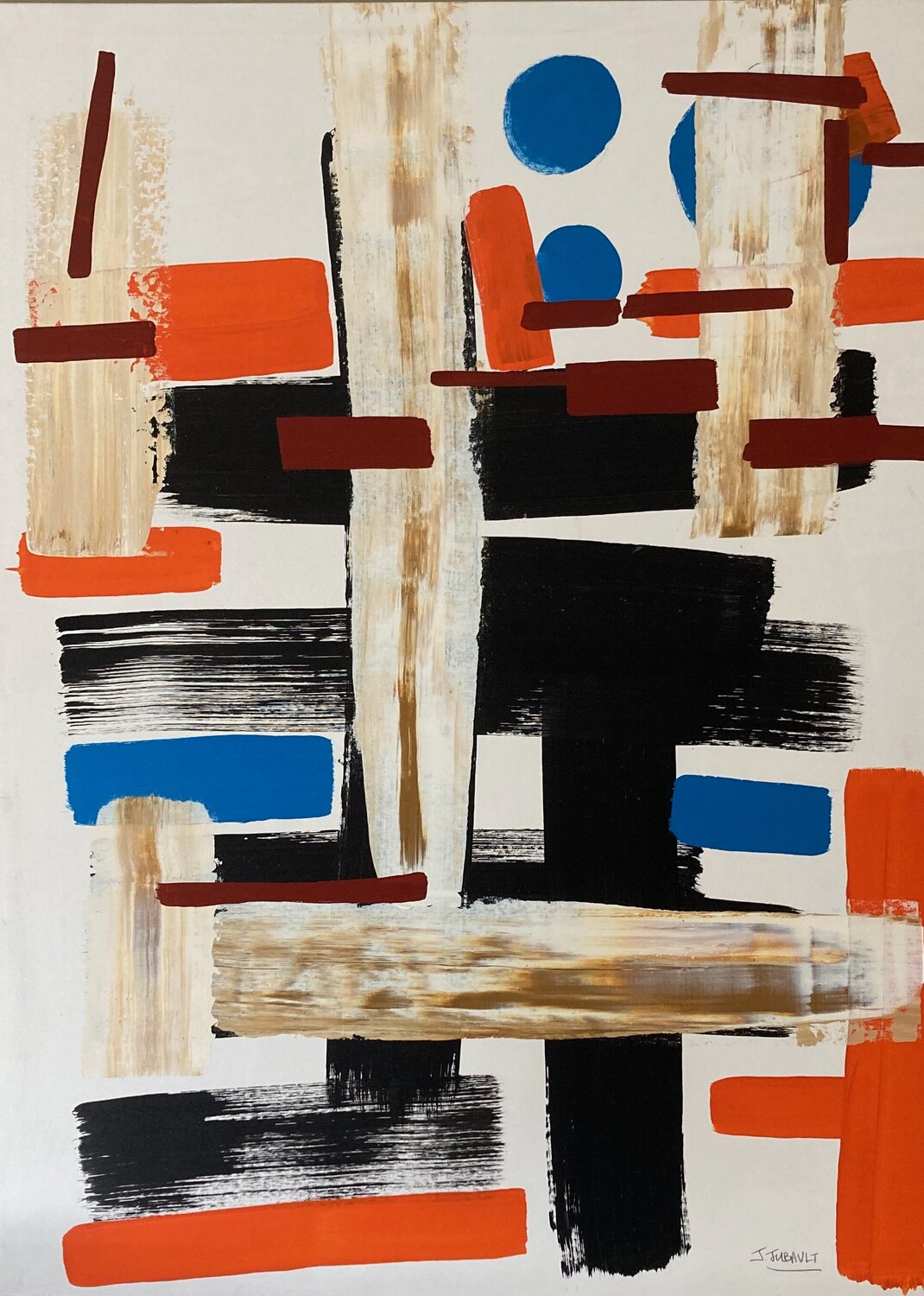 Suspendu - 2 Julien Jubault Original painting for sale