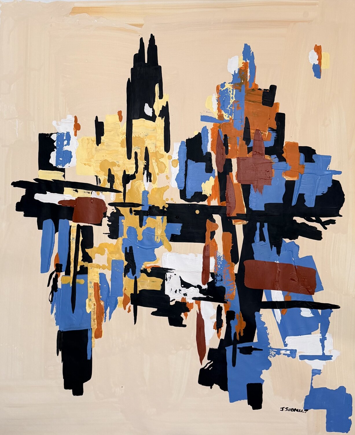 Ce qu'il reste Julien Jubault Original painting for sale