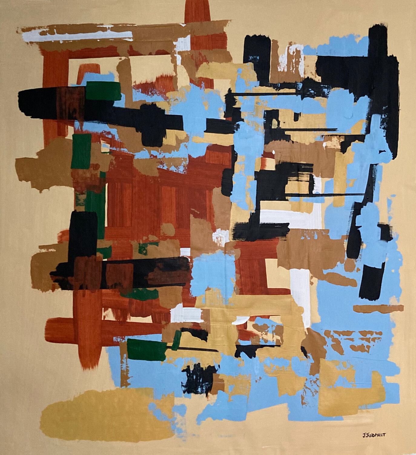 Playa as Polas - 4 Julien Jubault Original painting for sale