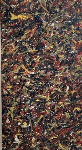OMAGGIO A POLLOCK by Valter Vari, Painting for Sale on Select
