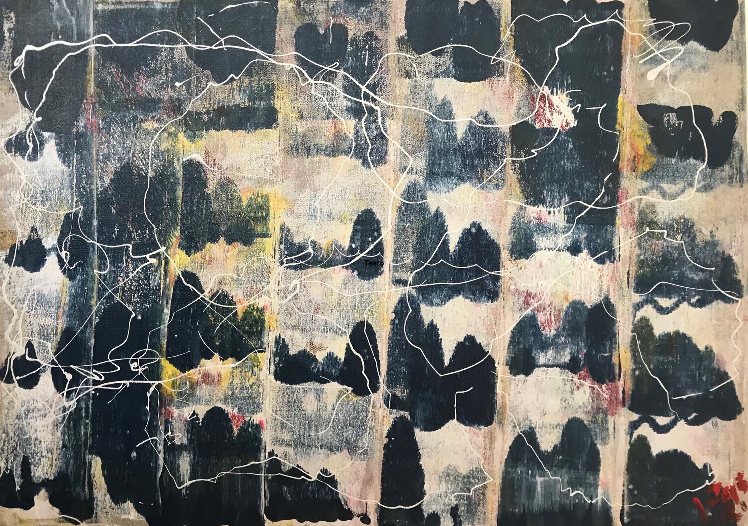 N. 1 SEG Valter Vari Original painting for sale