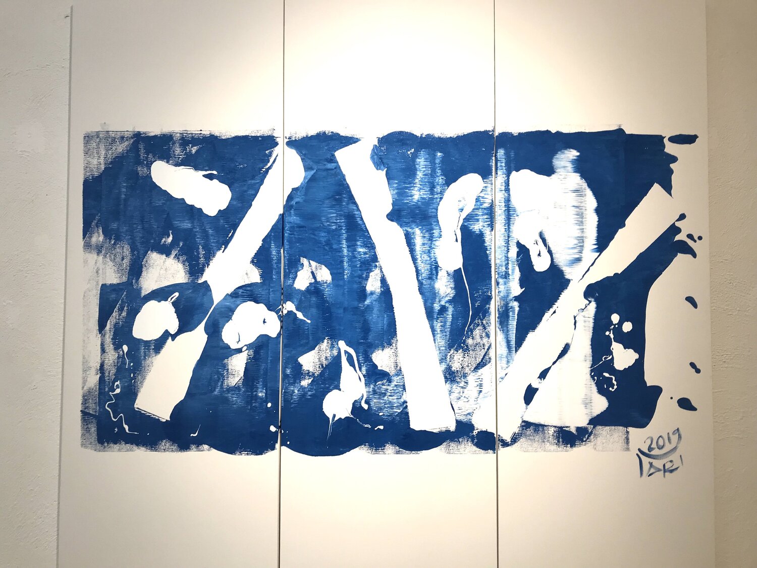 GHIACCIO IN CITTÀ Valter Vari Original painting for sale