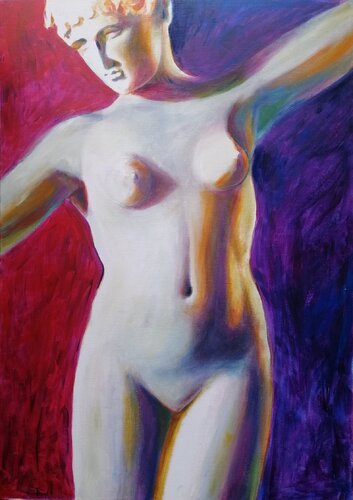 Venere esquilina by Silvio Ricci, Painting for Sale on Select