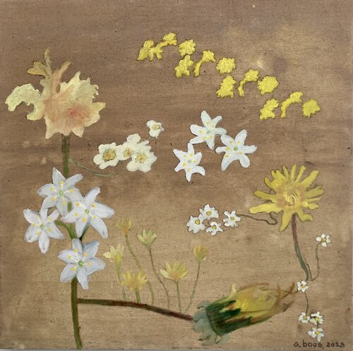 yellow by Agnes Boes, Painting for Sale on Select