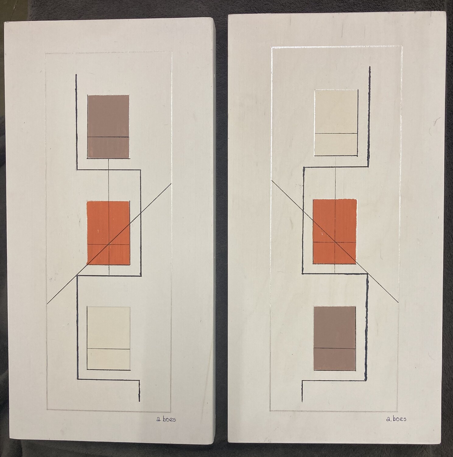 Life Agnes Boes Original painting for sale