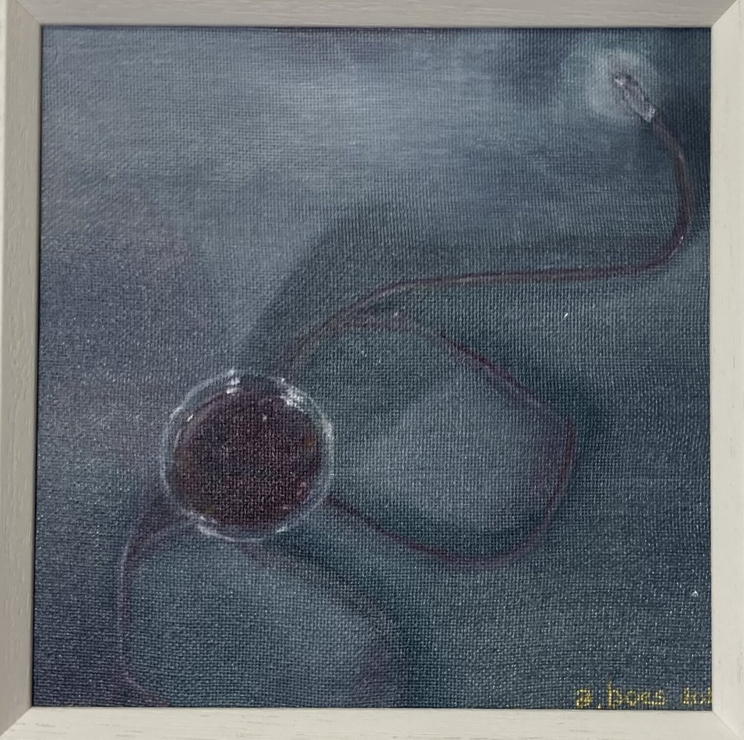 grieving Agnes Boes Original painting for sale