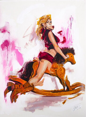 Sweet Splinters von Carlos Zárate, Malerei kaufen auf Select