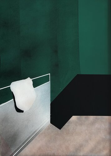 "Dark Corner" by Anton Kaestner, Painting for Sale on Select