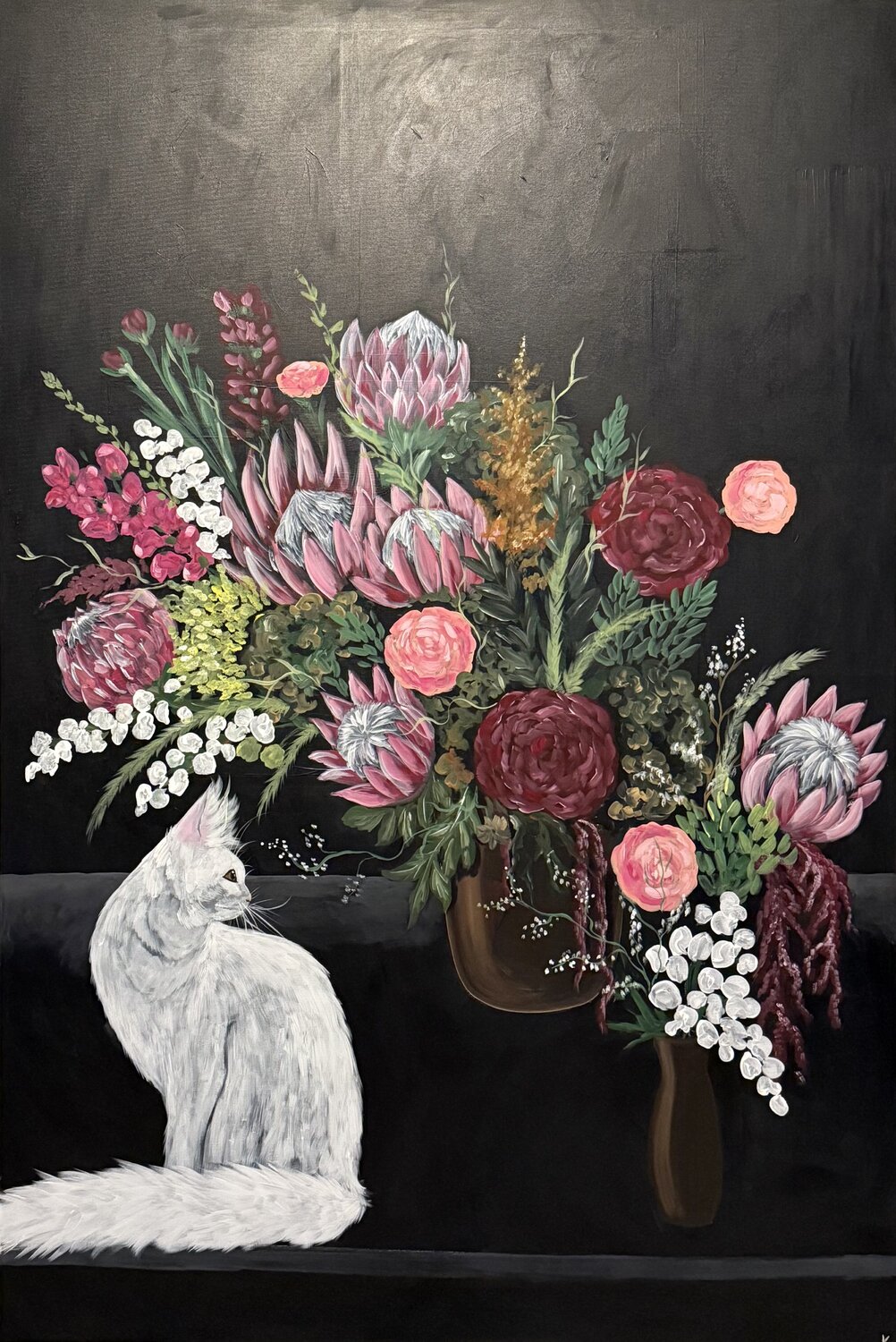 Elegance Komal Sharma Original painting for sale