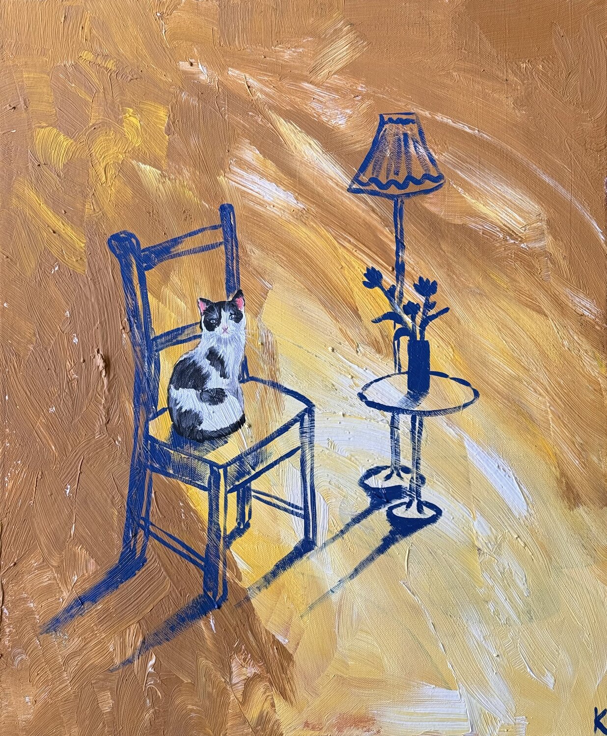 I am the Reality Komal Sharma Original painting for sale