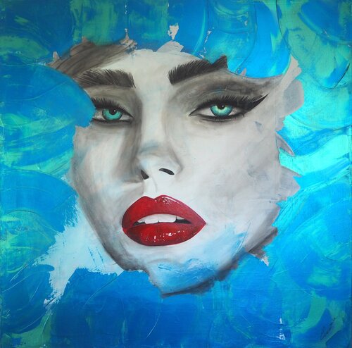 Die Versuchung by Christina Wanke, Painting for Sale on Select