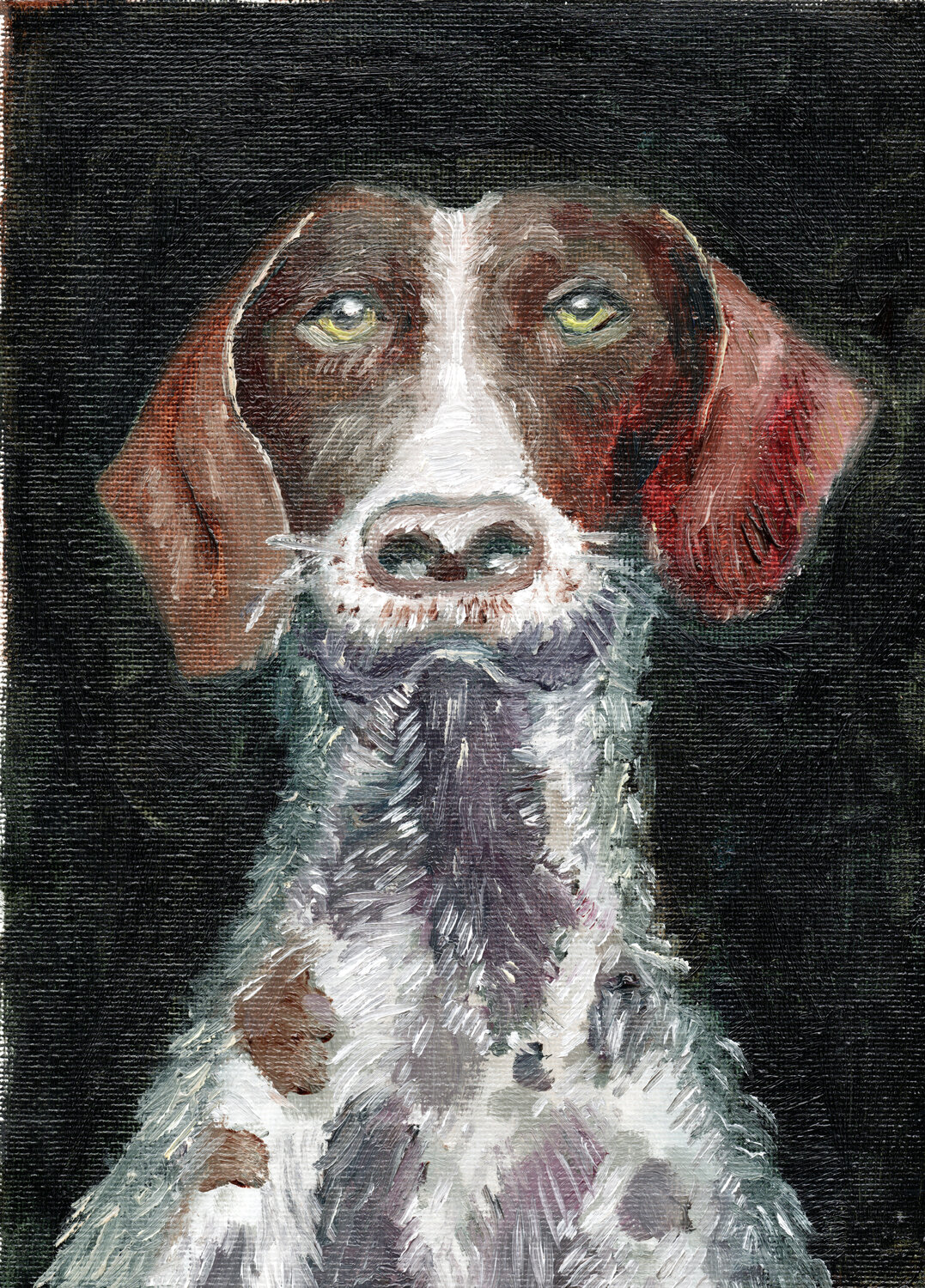 Perro 03 Laurianne Lopez Original painting for sale