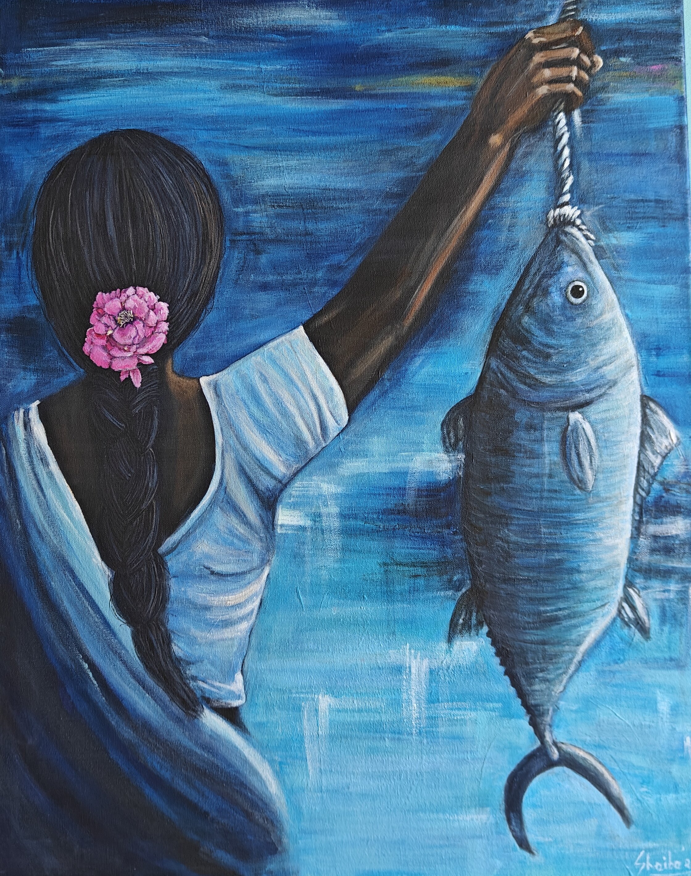 She carries the Sea