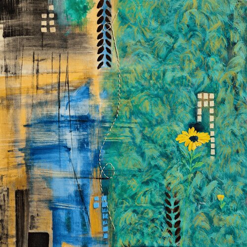 Between what was and what is von Shaiba Rajesh, Malerei kaufen auf Select