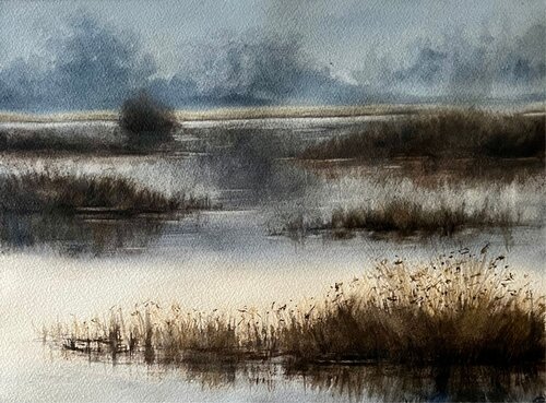 Rising Mist by Annett Coumont, Painting for Sale on Select