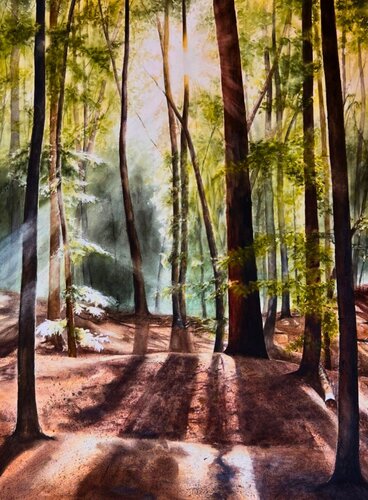 For(r)est by Annett Coumont, Painting for Sale on Select
