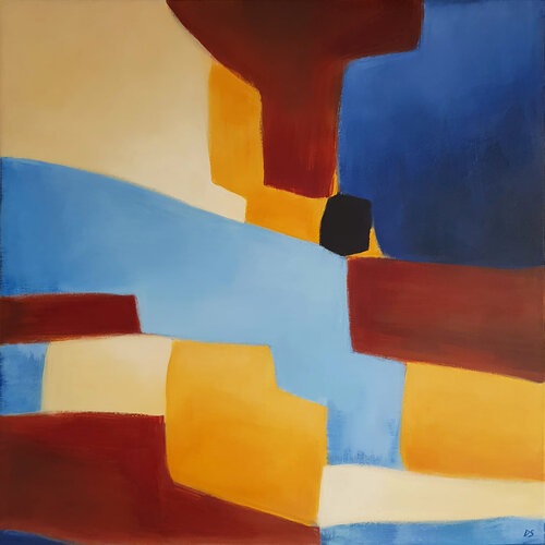 Center of Gravity I by Daria Startseva, Painting for Sale on Select