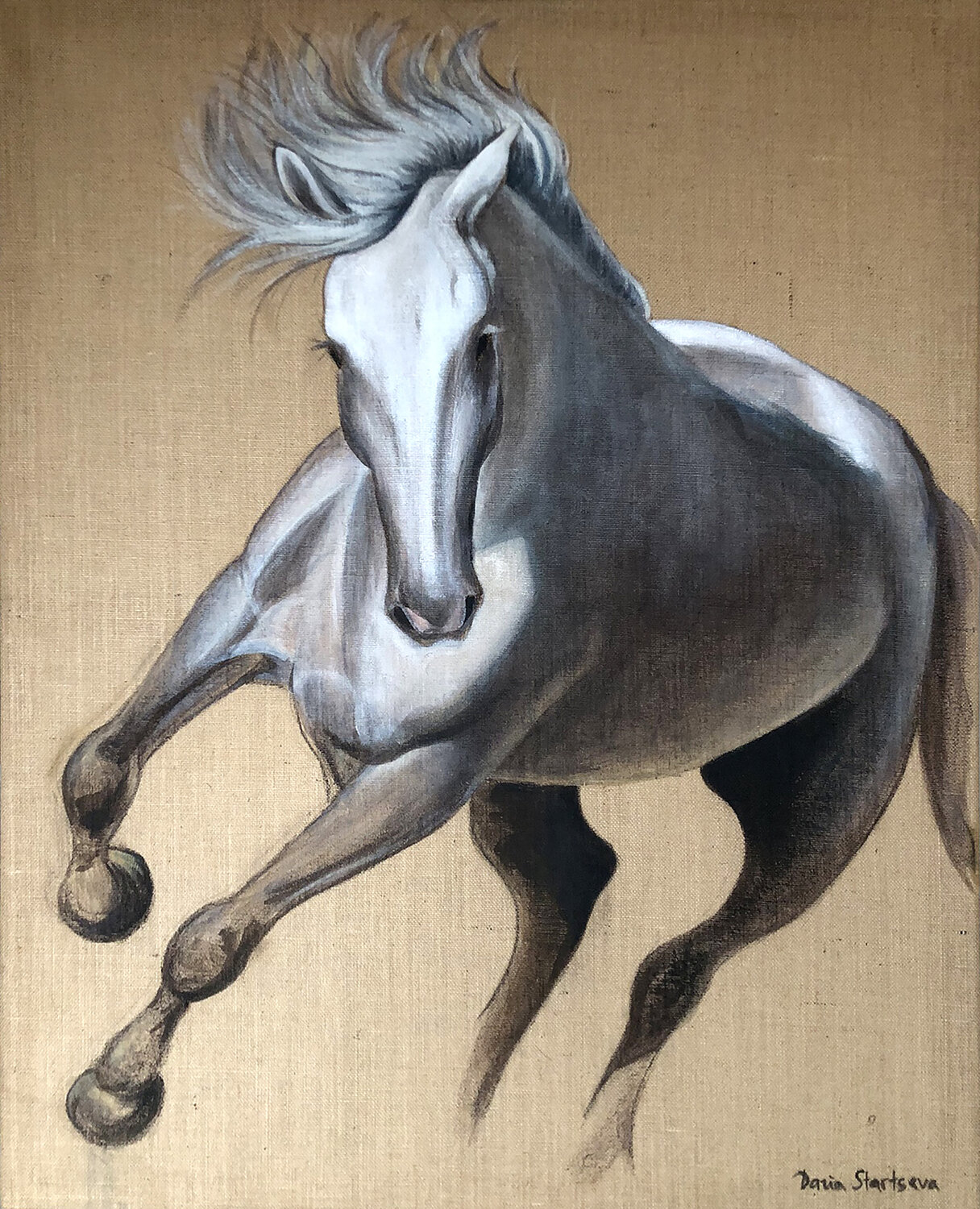 Quiet Strength Daria Startseva Original painting for sale