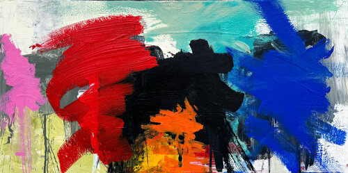 Explosion of Emotions by Alexander Wyhnalek, Painting for Sale on Select