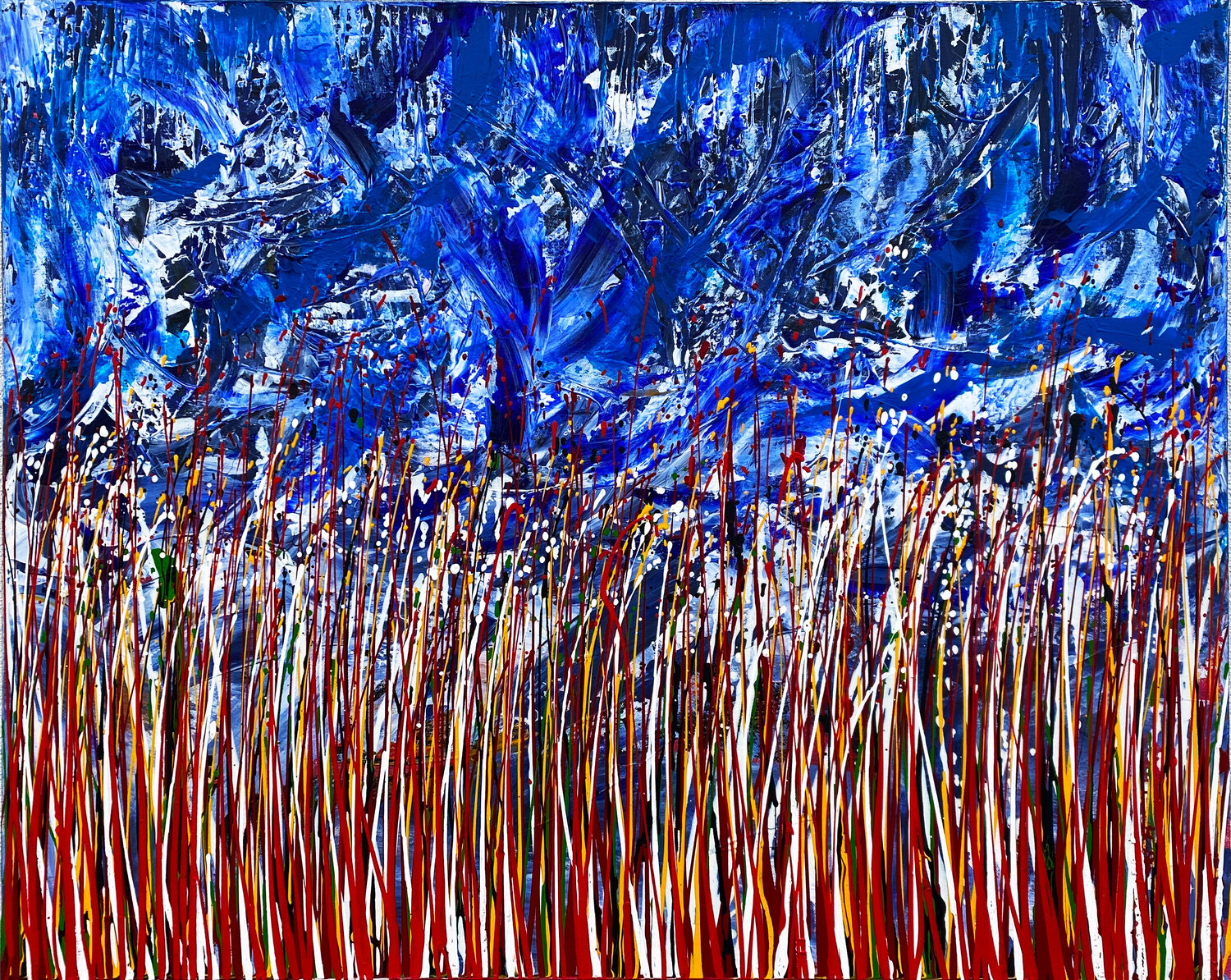 Wild Sky Alexander Wyhnalek Original painting for sale