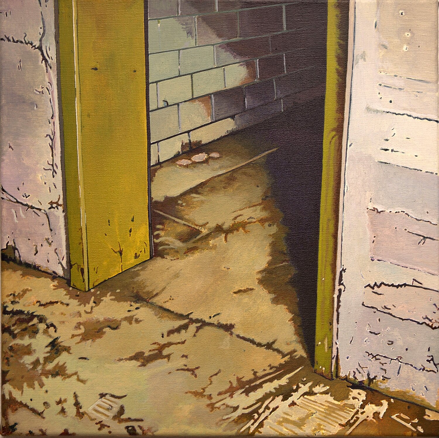Die Schwelle Marcel van Beek Original painting for sale