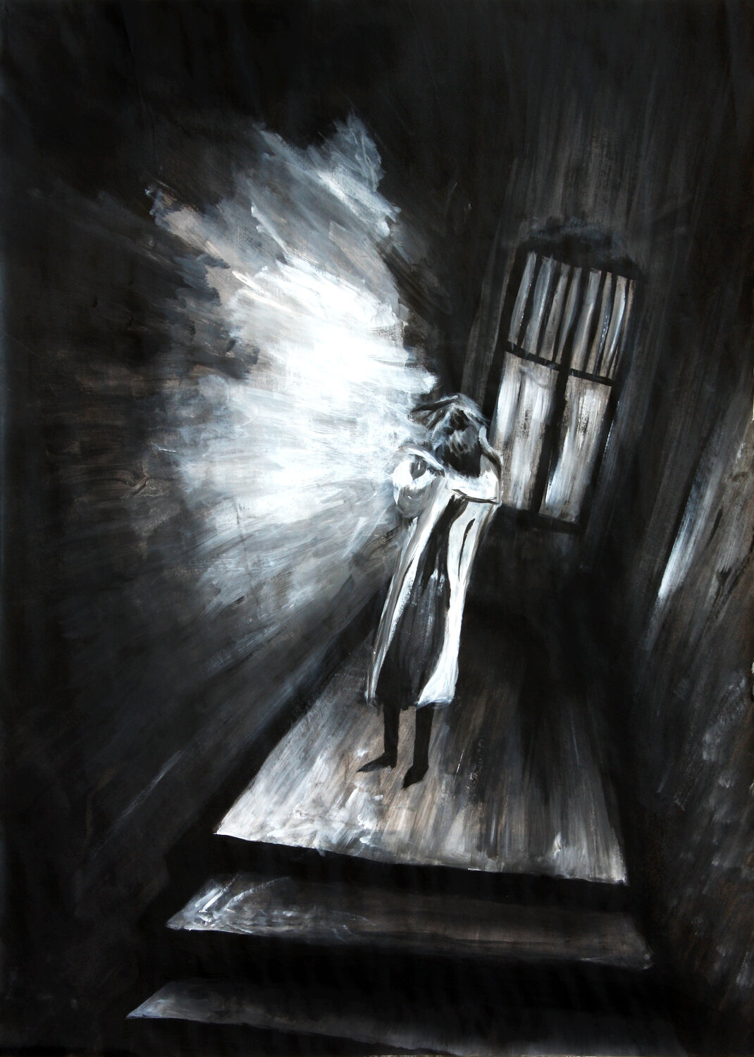 Es ist soweit Marcel van Beek Original painting for sale