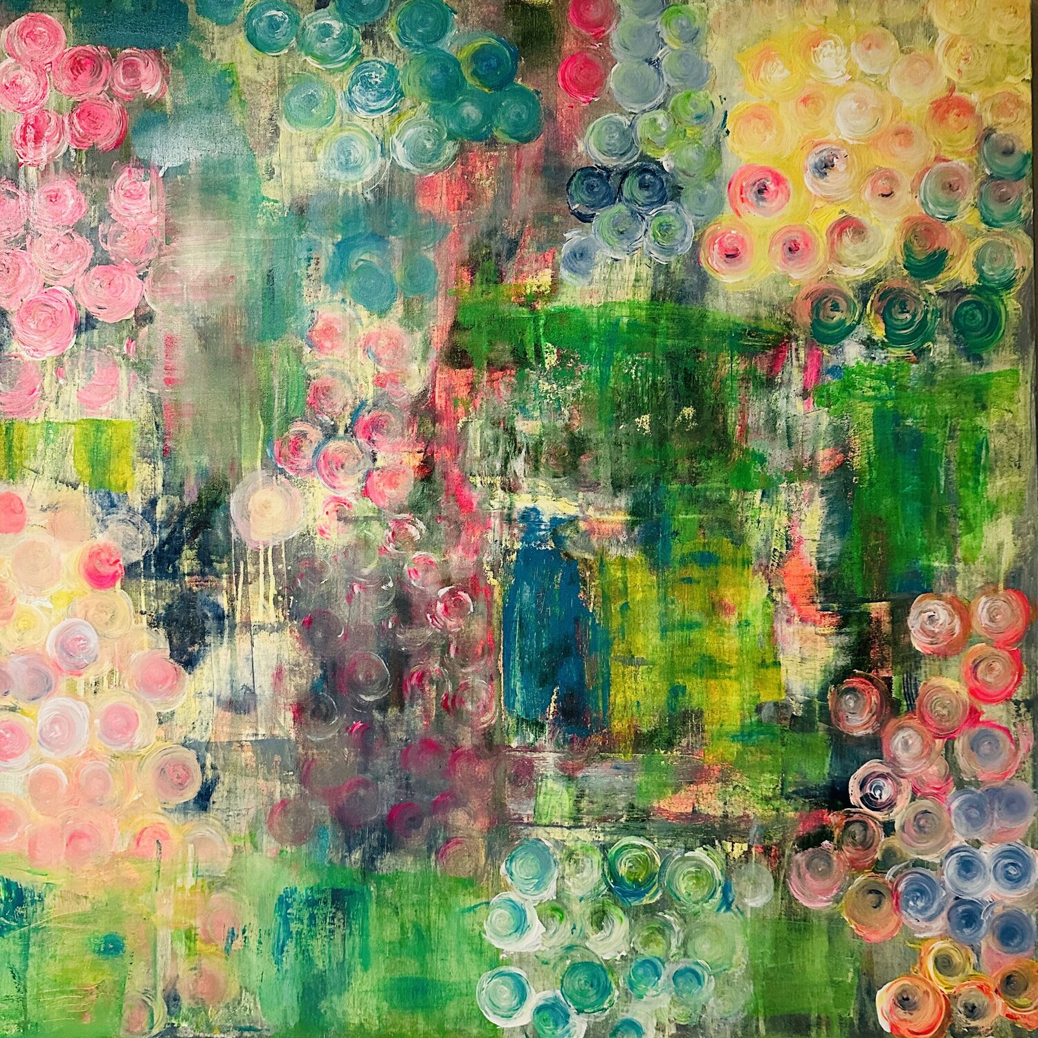 Colorful Summer Margitta Mikus Original painting for sale