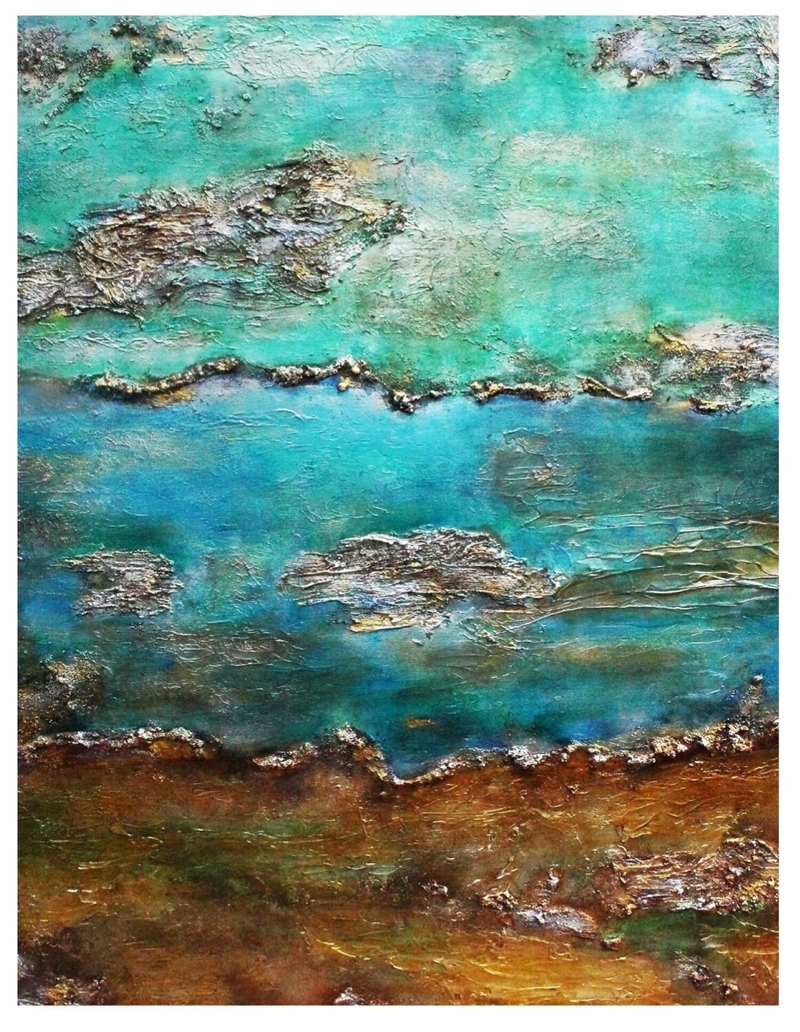 Below the Surface SHERON SMITH Original painting for sale
