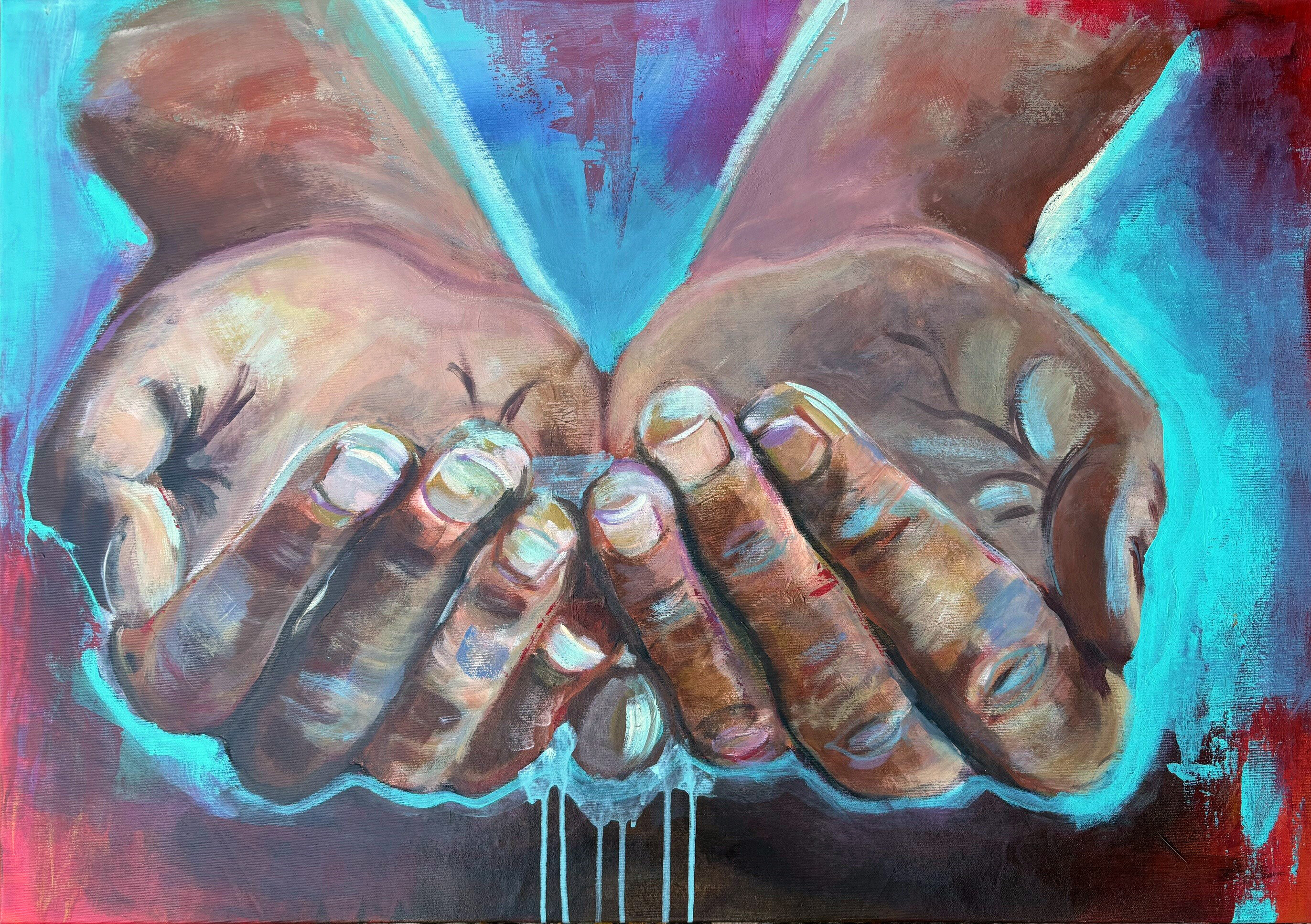Offering hands