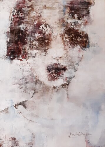 FACE #99 by Monika Lehmann, Painting for Sale on Select