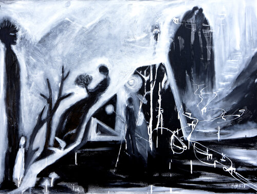 Unseen by Wei Xue, Painting for Sale on Select