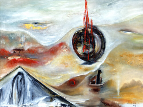 The Circle of Becoming by Wei Xue, Painting for Sale on Select