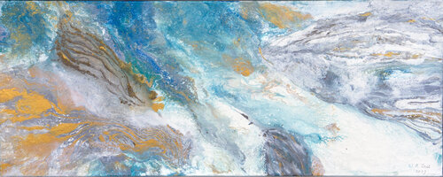 Liquid Dreams by Wei Xue, Painting for Sale on Select