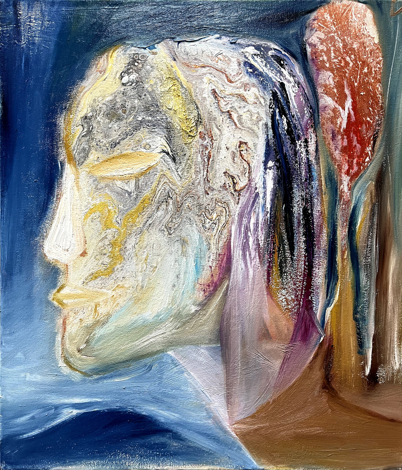 Flow of Being Wei Xue Original painting for sale