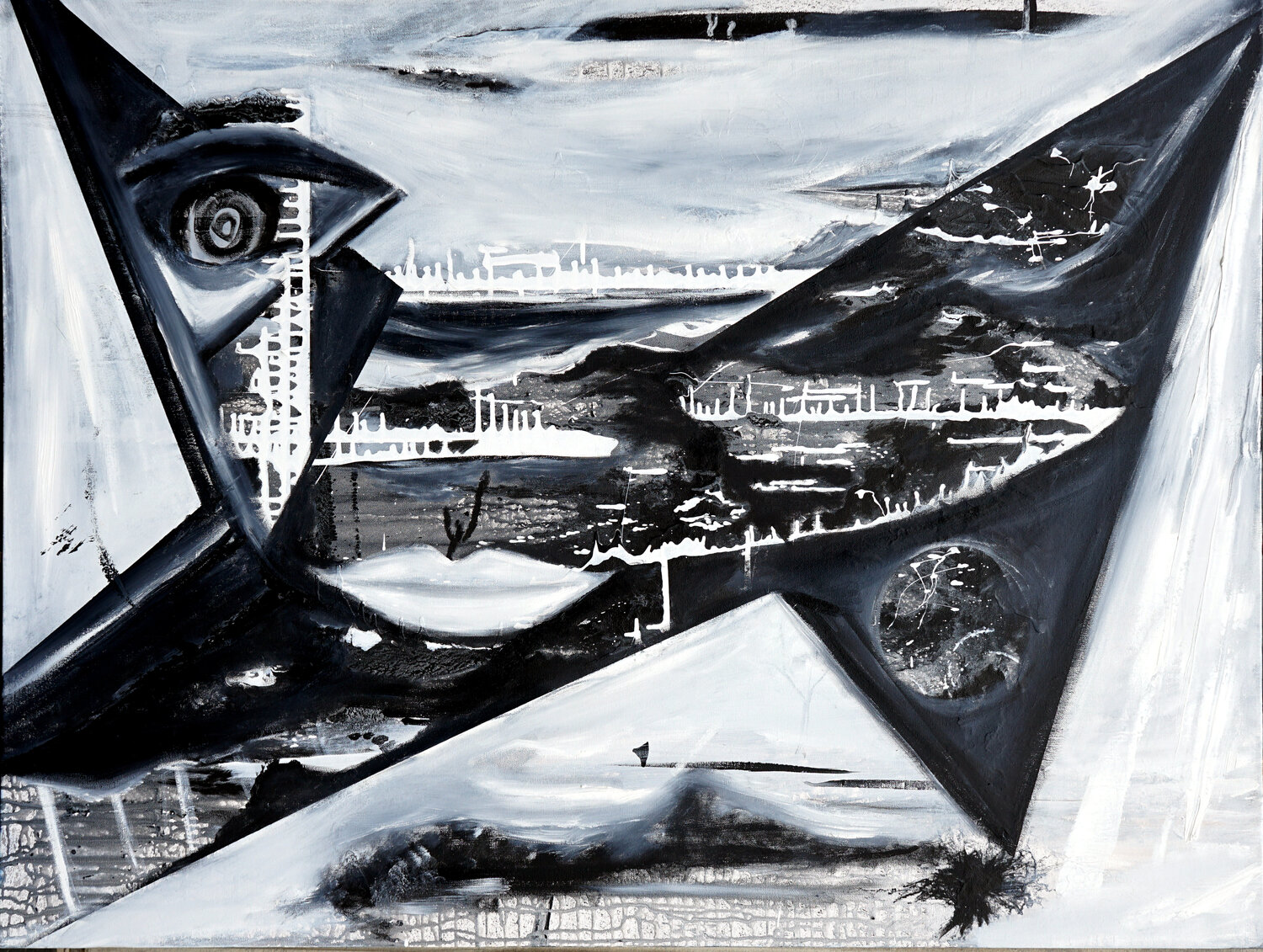 Watcher’s Domain Wei Xue Original painting for sale