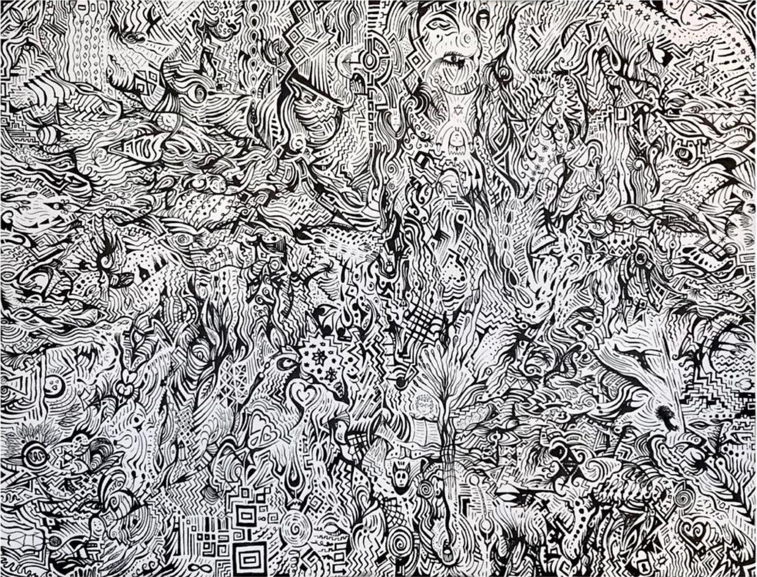Synapses 08 Mirela Fioresy Original painting for sale