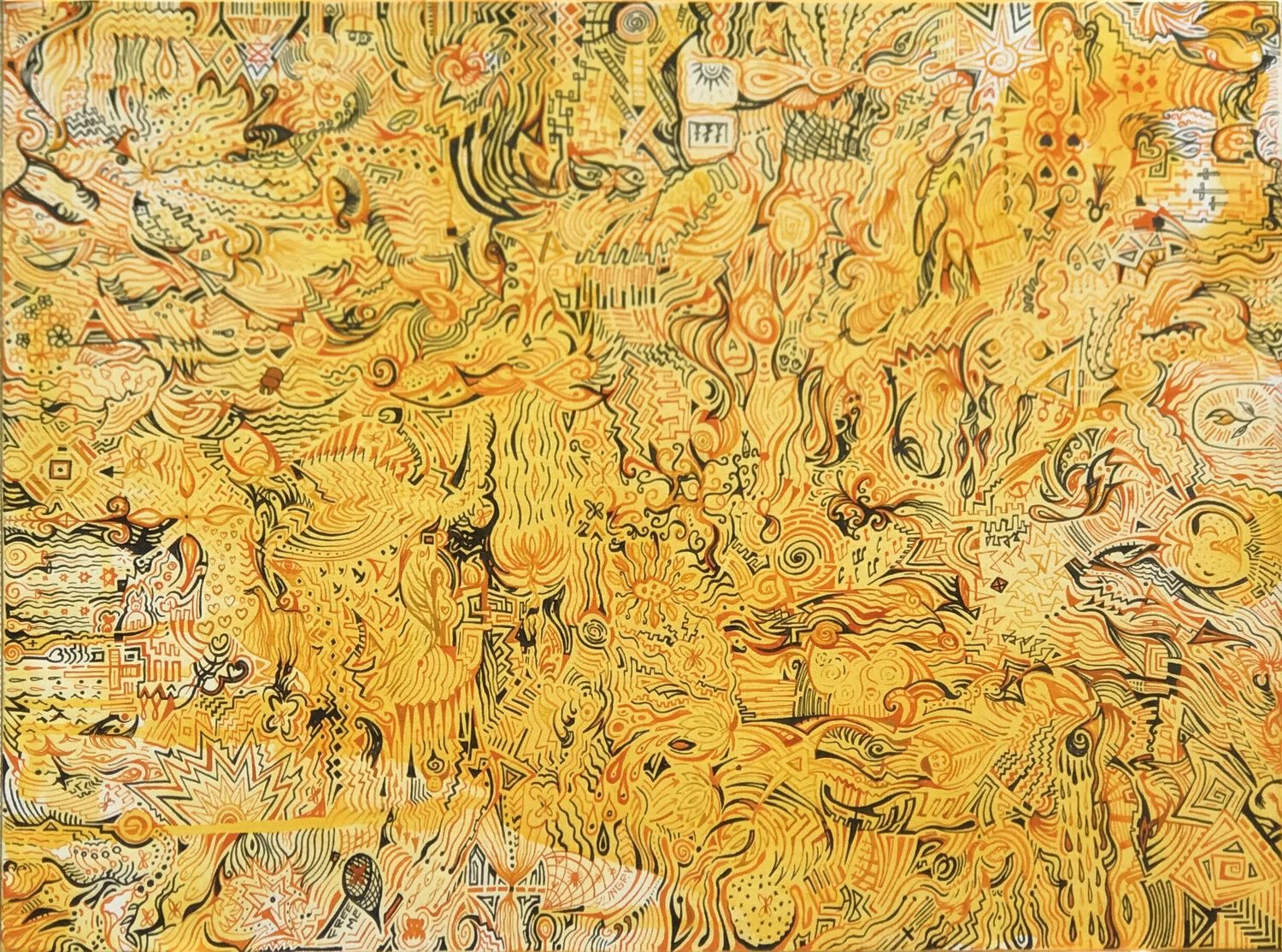 Synapses 09 Mirela Fioresy Original painting for sale