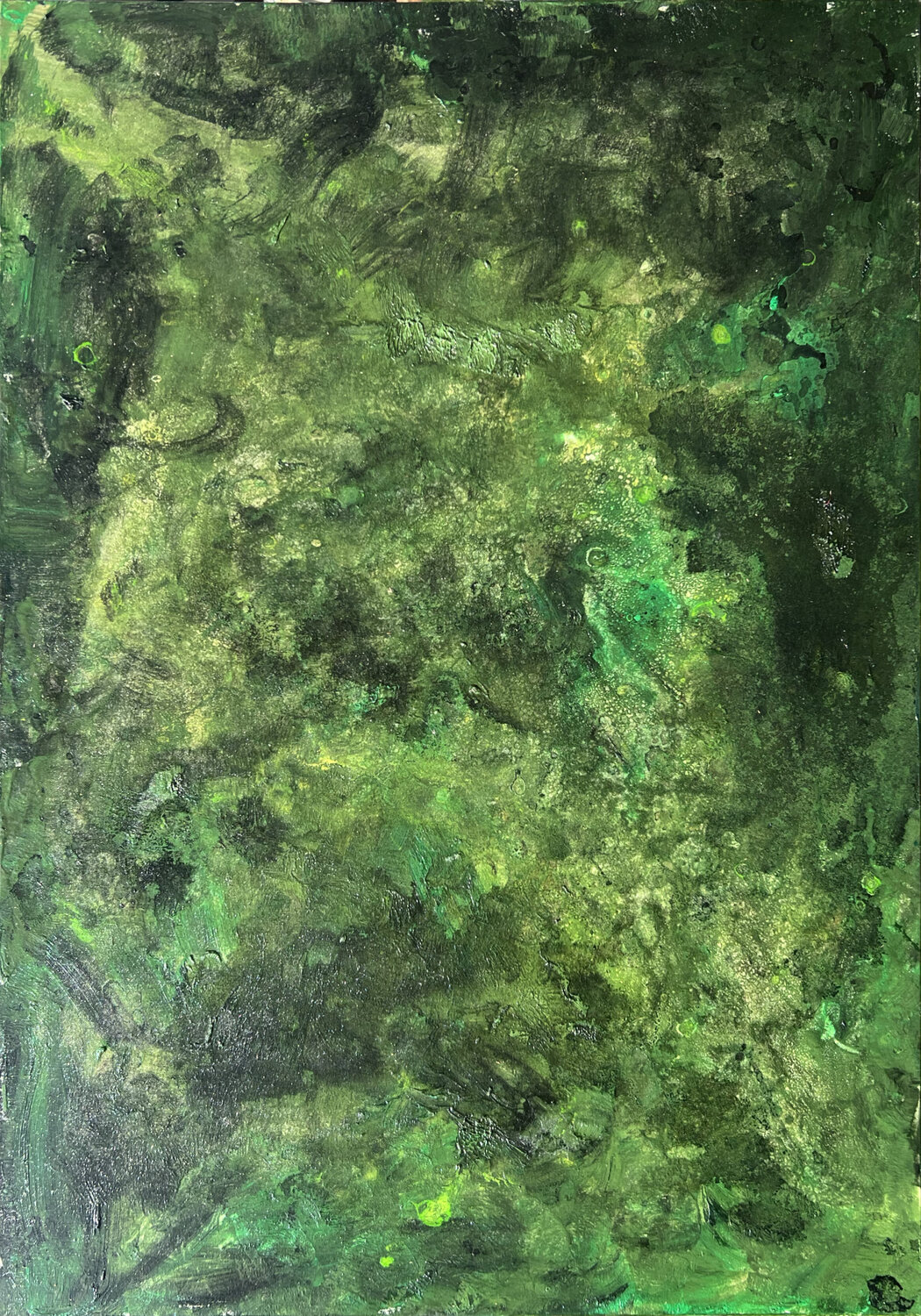 Water and Oil Don't Mix 5 Mirela Fioresy Original painting for sale