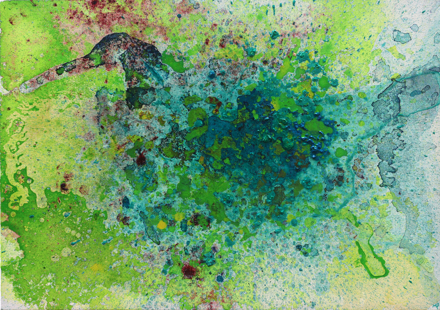 Not a Bird Mirela Fioresy Original painting for sale