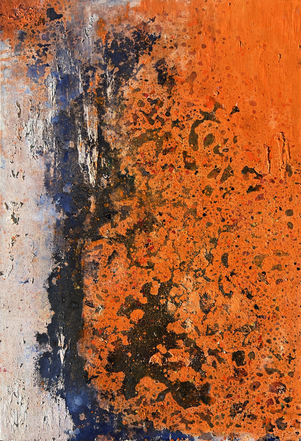 Water and Oil Don't Mix 7 Mirela Fioresy Original painting for sale