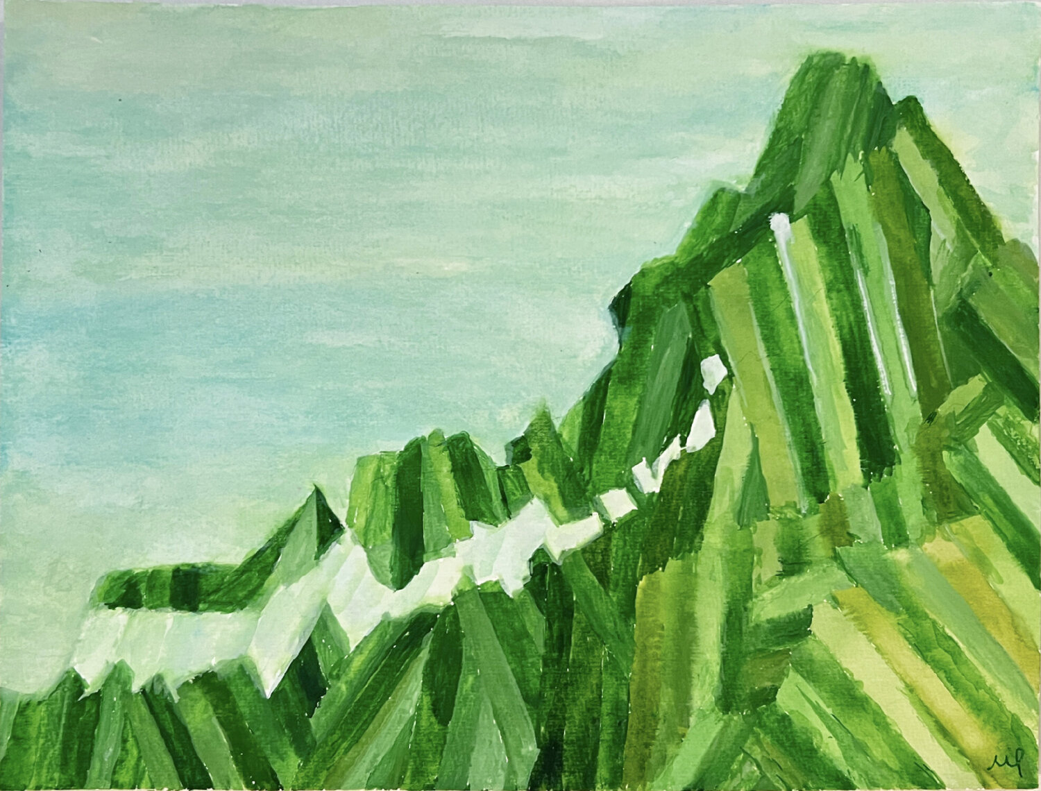 RE|FRACTION 04.03 Mirela Fioresy Original painting for sale