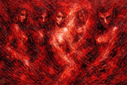 Lagène — Avignon Fracture — Résonance Picasso by José VINCENT — JozeXart, Painting for Sale on Select