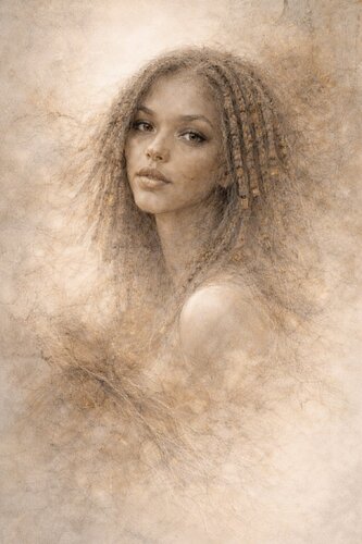 NARA — Monastique by José VINCENT — JozeXart, Painting for Sale on Select