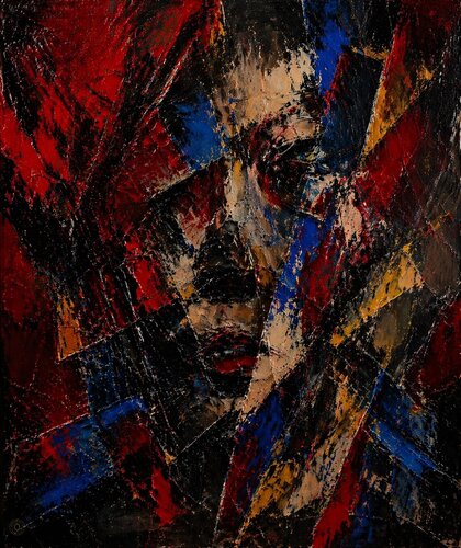 🥇 Risus-Collapse by José VINCENT — JozeXart, Painting for Sale on Select
