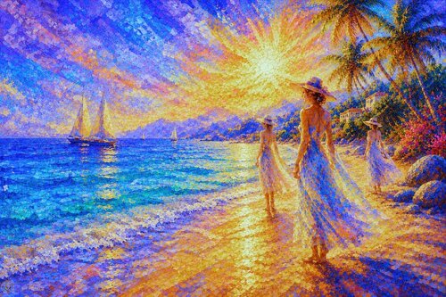 RA Divine Resonance by José VINCENT — JozeXart, Painting for Sale on Select