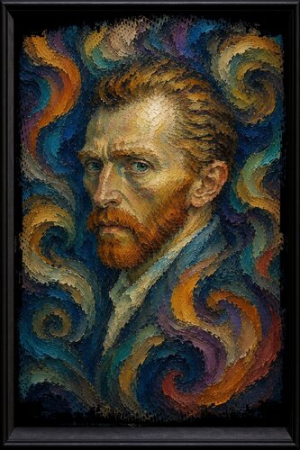 Résonance Van Gogh by José VINCENT — JozeXart, Painting for Sale on Select