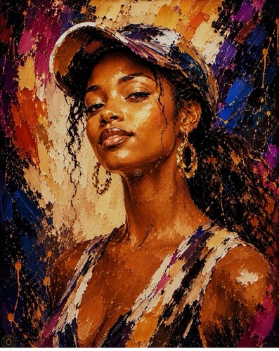 Romy - Fashion Identity by José VINCENT — JozeXart, Painting for Sale on Select