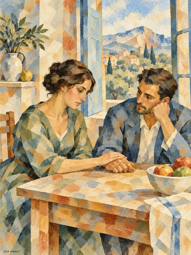 La main qui demeure von Joze VINCENT, Malerei kaufen auf Select