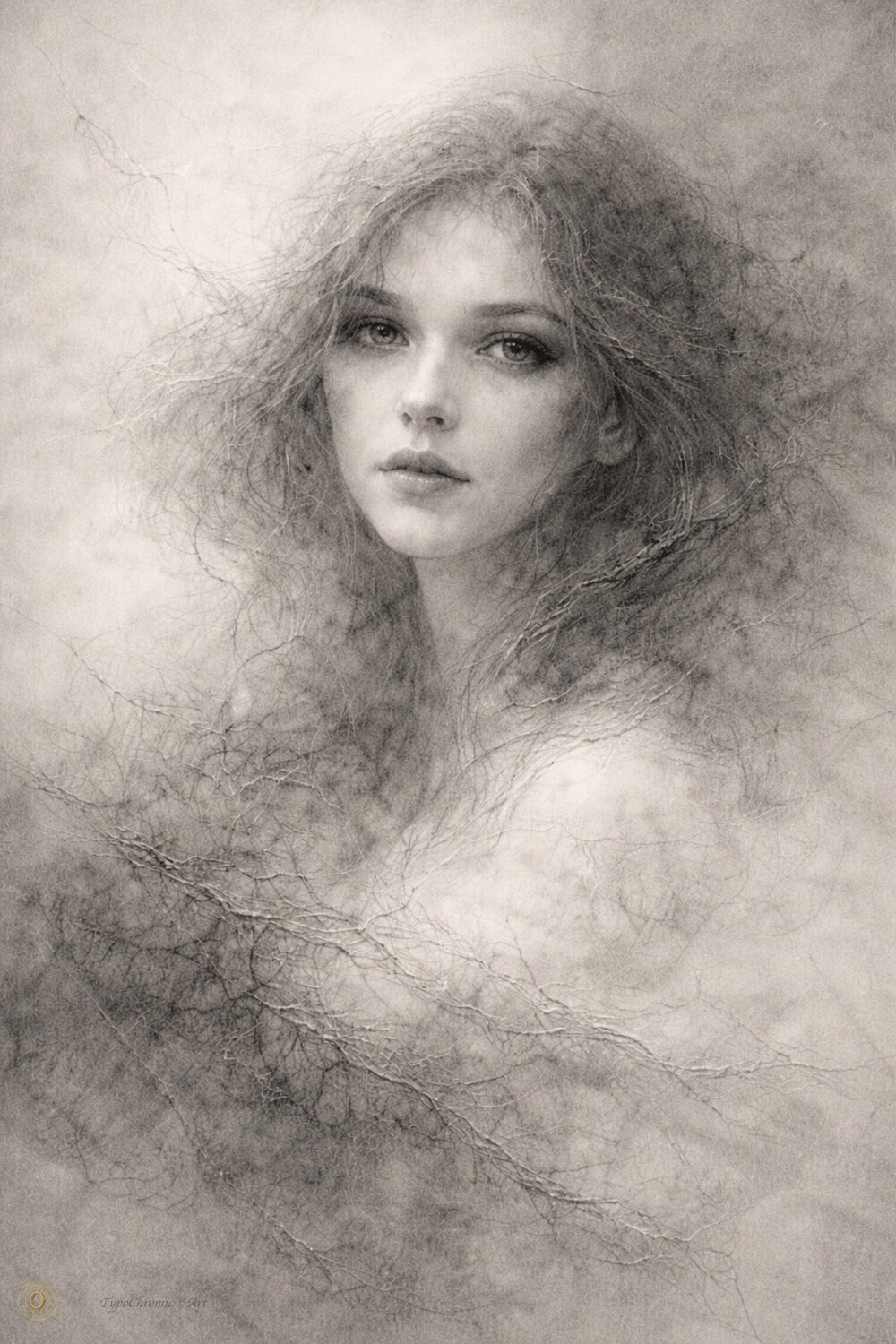 NARA — Veil of Becoming José VINCENT — JozeXart Original painting for sale